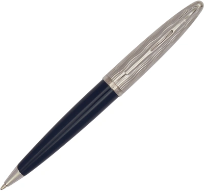 Ручка шариков. Waterman Carene L`Essence du Bleu (2166425) LaqBlue CT M син. черн. подар.кор.