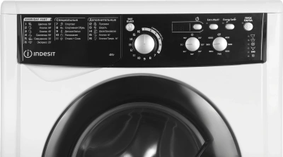 Стиральная машина Indesit MyTime EWUD 4105 BK CIS класс: A загр.фронтальная макс.:4кг белый