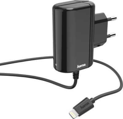 Сетевое зар./устр. Hama H-183267 5W 1A для Apple черный (00183267)