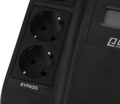 Источник бесперебойного питания Powercom Spider SPD-550U LCD USB 330Вт 550ВА черный