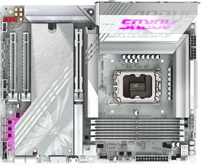 Материнская плата Gigabyte Z890 AORUS ELITE X ICE Soc-1851 Intel Z890 4xDDR5 ATX AC`97 8ch(7.1) 2.5Gg RAID