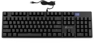Клавиатура Оклик 990 G2 механическая черный USB Multimedia for gamer LED (1875240) кабель 1.8м