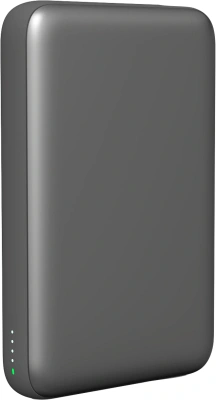 Мобильный аккумулятор Magssory PBN013m 10000mAh QC/PD 15W 3A USB-C беспров.зар. серый