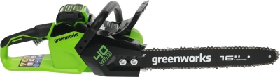Цепная пила Greenworks GD40CS18 аккум. дл.шины:16" (40cm) 1аккум. 2Ач ЗУ (2005807UA)