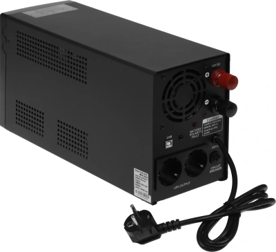 Источник бесперебойного питания Powercom Infinity INF-500 300Вт 500ВА черный/черный без батареи