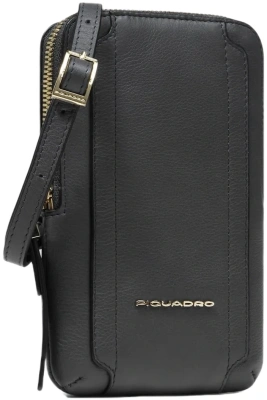 Сумка для телефона Piquadro Circle AC6835W92R/N черная натур.кожа