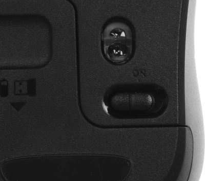 Мышь Logitech B175 черный оптическая 1000dpi беспров. USB для ноутбука 2but (910-004332)