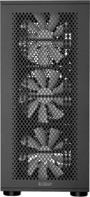 Корпус PcCooler ME200 MESH BK черный без БП ATX 6x120mm 6x140mm 2xUSB2.0 1xUSB3.0 audio bott PSU