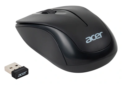 Мышь Acer OMR131 черный оптическая 1000dpi беспров. USB для ноутбука 3but (ZL.MCEEE.01E)