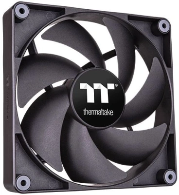 Вентилятор для корпуса Thermaltake CT120 120х120x25 черный 4-pin 25.8дБ (упак.:2шт) (CL-F147-PL12BL-A) Ret