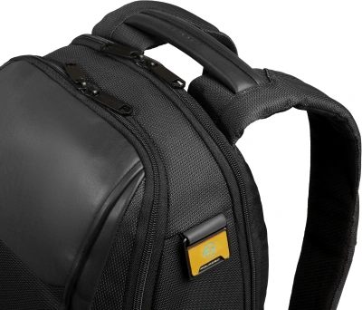 Рюкзак мужской Piquadro Lyss CA6928S143BM/N черный полиэстер/натур.кожа