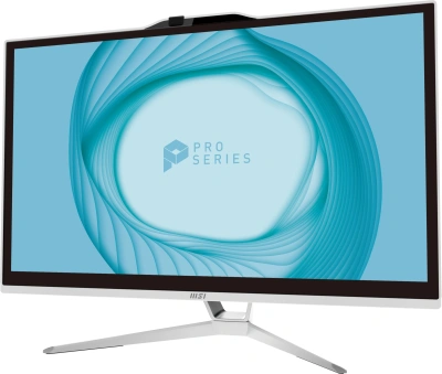 Моноблок MSI Pro AP222T 14MA-643XRU 21.5" Full HD Touch i5 14400 (2.5) 16Gb SSD512Gb UHDG 730 CR без ОС 2xGbitEth WiFi BT 120W клавиатура мышь Cam белый 1920x1080