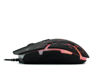 Мышь Оклик 701G черный оптическая 3600dpi USB для ноутбука 6but (1884623)