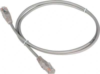 Патч-корд Lanmaster TWT-45-45-20-GY UTP RJ-45 вил.-вилка RJ-45 кат.5E 20м серый ПВХ (уп.:1шт)