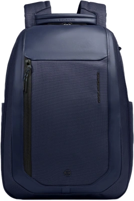Рюкзак мужской Piquadro Lyss CA6928S143BM/BLU синий полиэстер/натур.кожа
