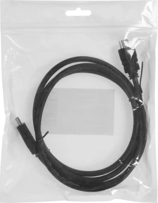 Кабель аудио-видео KingPrice KP-HDMI-v2-1.5m HDMI (m)/HDMI (m) 1.5м. позолоч.конт. черный