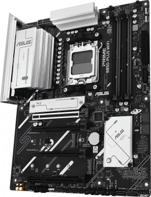 Материнская плата Asus PRIME B850-PLUS WIFI Socket AM5 AMD B850 4xDDR5 ATX AC`97 8ch(7.1) 2.5Gg RAID+HDMI+DP