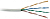 Кабель информационный Lanmaster LAN-6AFTP-LSZH-GY кат.6A FTP 4 пары 23AWG LSZH внутренний 305м серый