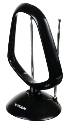Антенна телевизионная Hyundai H-TAI320 13дБ активная черный каб.:1.85м