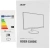 Монитор Acer 27" Vero CB272UE3bmiprux черный IPS LED 1ms 16:9 HDMI M/M матовая HAS Piv 350cd 178гр/178гр 2560x1440 100Hz FreeSync DP 2K USB 7.89кг