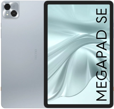 Планшет Tecno MegaPad 11 SE T1102W 685 (2.8) 8C RAM4Gb ROM128Gb 10.95" IPS 1920x1200 Android 15 голубой 8Mpix 5Mpix BT WiFi microSD 1Tb 8000mAh 1776hrs