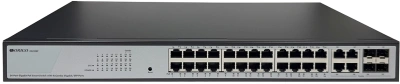 Коммутатор Origo OS2328P/360W OS2328P/360W/A1A (L2) 24x1Гбит/с 4xКомбо(1000BASE-T/SFP) 24PoE 360W настраиваемый