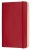 Блокнот Moleskine CLASSIC SOFT QP611F2 Pocket 90x140мм 192стр. линейка мягкая обложка красный