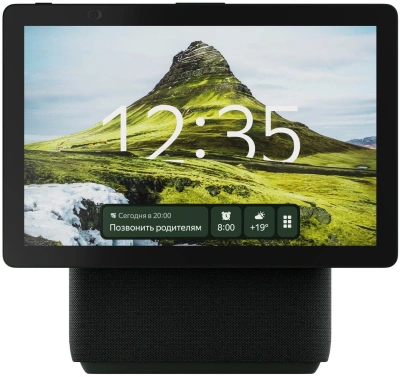Умная колонка Yandex Станция Дуо Макс Zigbee Алиса зеленый 60W 1.0 BT/Wi-Fi 10м (YNDX-00055GRN)