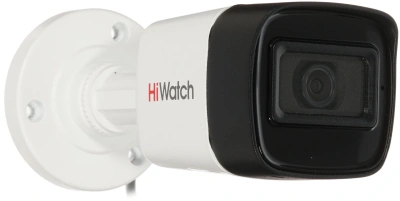 Камера видеонаблюдения аналоговая HiWatch DS-T200A(B) (2.8MM) 2.8-2.8мм HD-TVI цв. корп.:белый