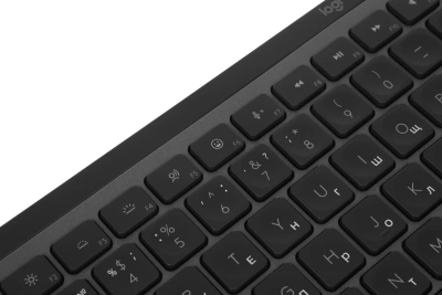 Клавиатура + мышь Logitech MX Keys S Combo клав:графитовый/черный мышь:графитовый USB беспроводная Bluetooth/Радио LED (920-011619)