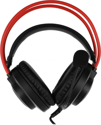 Наушники с микрофоном A4Tech Bloody G200 черный/красный 2м мониторные оголовье (G200 AUX3.5-4PIN +USB)