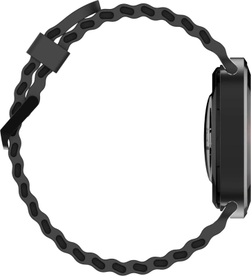 Смарт-часы Tecno Watch Neo 1.43" AMOLED корп.черный рем.черный/оранжевый разм.брасл.:130-210мм (WN01)