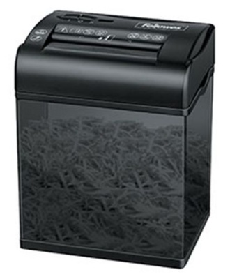 Шредер Fellowes PowerShred Shredmate CRC-37005 (секр.P-4) фрагменты 4лист. 4.5лтр. скобы пл.карты