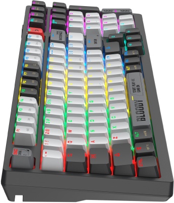 Клавиатура A4Tech WS98 механическая черный/серый USB беспроводная BT/Radio for gamer LED