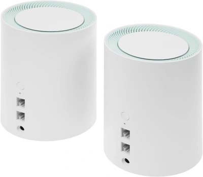 Бесшовный Mesh роутер Cudy M1300 (M1300(2-PACK)) AC1200 10/100/1000BASE-TX белый (упак.:2шт)