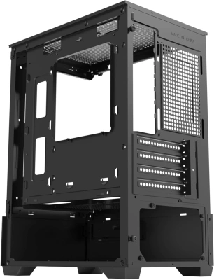 Корпус Bloody CC-125 черный без БП mATX 5x120mm 2xUSB2.0 1xUSB3.0 audio bott PSU