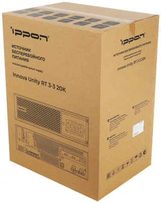 Источник бесперебойного питания Ippon Innova Unity RT 3-3 20K 20000Вт 20000ВА черный