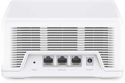 Бесшовный Mesh роутер Mercusys Halo H47BE (HALO H47BE(2-PACK)) BE9300 10/100/1000BASE-TX белый (упак.:2шт)