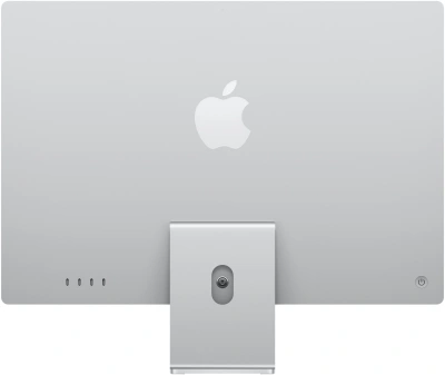 Моноблок Apple iMac A3137 24" 4.5K M4 10 core (4) 16Gb SSD512Gb 10 core GPU macOS WiFi BT 143W клавиатура мышь Cam серебристый 4480x2520