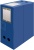 Короб архивный вырубная застежка Бюрократ -BA120BLUE пластик 1мм корешок 120мм 330x245мм синий