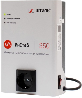Стабилизатор напряжения Штиль ИнСтаб IS350 300Вт 350ВА серый