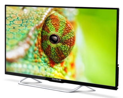 Телевизор LED PolarLine 43" 43PL51STC-SM черный FULL HD 60Hz DVB-T DVB-T2 DVB-C DVB-S2 USB WiFi Smart TV (RUS)