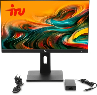 Моноблок IRU Tactio 23IP 23.8" Full HD i5 12400 (2.5) 16Gb SSD512Gb UHDG 730 Windows 11 Pro WiFi BT 120W Cam черный 1920x1080 (RUS)