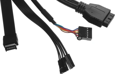 Корпус Thermaltake The Tower 100 Turquoise голубой без БП miniITX 1x120mm 3x140mm 2xUSB3.0 audio bott PSU