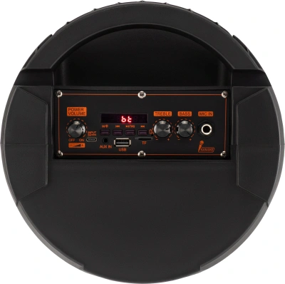 Минисистема Hyundai H-MC1213 черный 20Вт FM USB BT micro SD