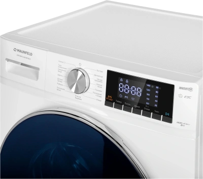 Стиральная машина Maunfeld MFWM148WH02 класс: A+++ загр.фронтальная макс.:8кг белый инвертор