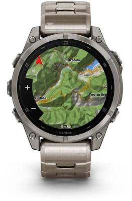 Смарт-часы Garmin Fenix fenix 8 47mm 47мм 1.4" AMOLED корп.серый рем.серый разм.брасл.:125-210мм (010-02904-40)