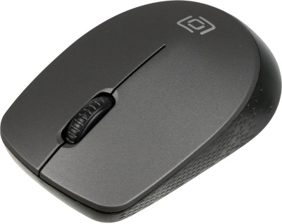 Мышь Оклик 486MW черный/серый оптическая 1600dpi беспров. USB для ноутбука 3but (1196552)