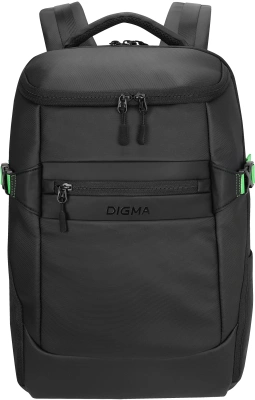 Рюкзак для ноутбука 15.6" Digma Game G1 черный полиэстер (DGBP15G1BK)