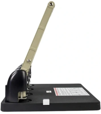 Дырокол Kw-Trio Heavy Duty 954 макс.:150лист. металл/пластик черный отв.:4 с линейкой